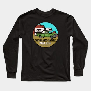 Vintage Moab Utah Long Sleeve T-Shirt